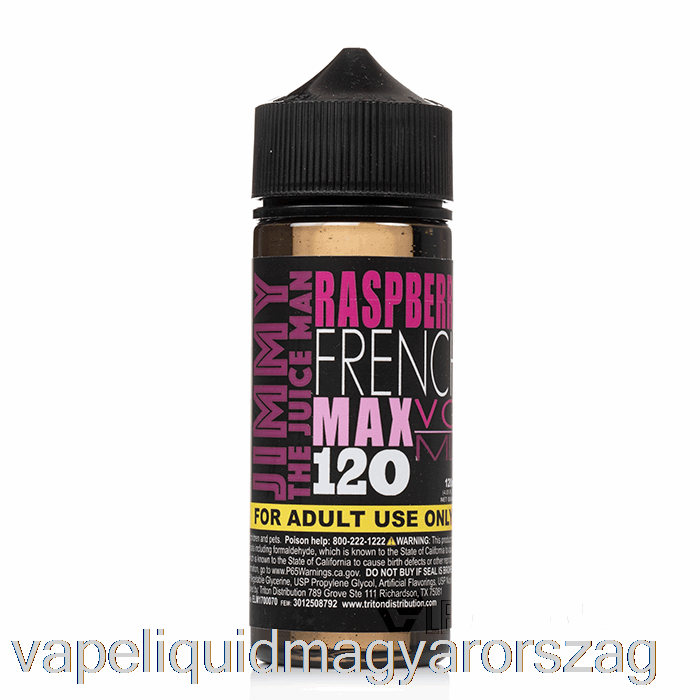 Málna Francia - Jimmy The Juiceman - 120ml 3mg Vape Folyadék
